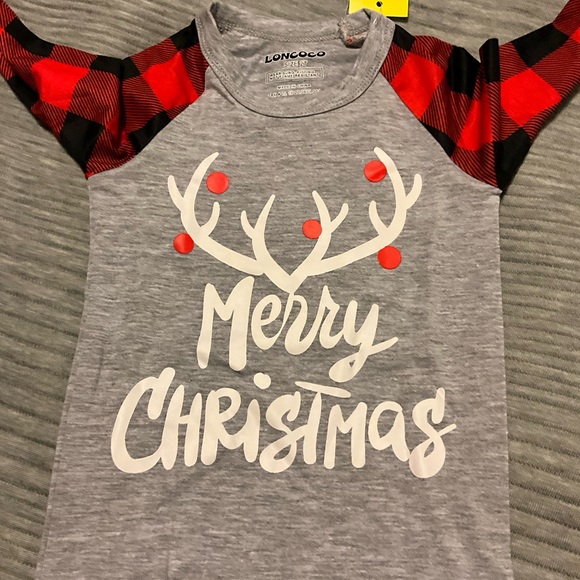 🍒 NWT Loncoco Kids Christmas Pajamas. Size 2T. - Picture 9 of 12